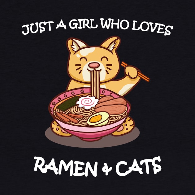 Japanese Ramen Cat Anime Manga Japan by bigD